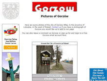 Tablet Screenshot of gorzow.polandpoland.com